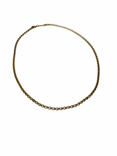 Chopard Collier à chaîne en or jaune 18 carats 58 Facettes