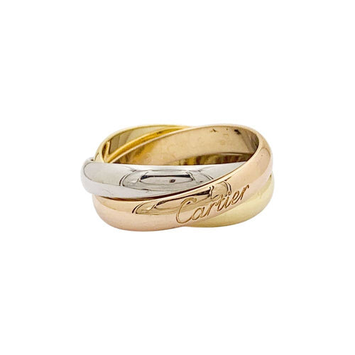 Bague 47 Bague Cartier, "Trinity", 3 tons d'or. 58 Facettes 35054