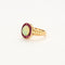 Bague 52 Bague Opale or jaune et calibrés Rubis 58 Facettes