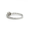 Bague 53.5 Bague - Or blanc et diamants 58 Facettes 1121