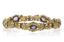 Bracelet Bracelet ancien avec saphirs en or 18 carats 58 Facettes 11733