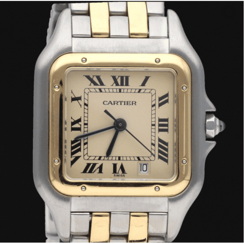 Montre Cartier Montre Panthere De Cartier 2 Lignes Gm Quartz 58 Facettes MT44795