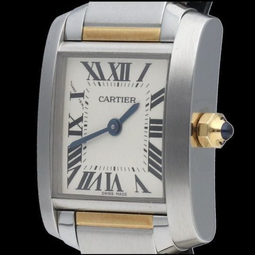 Montre Cartier Montre Tank Francaise Pm 58 Facettes MT42950
