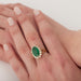 Ring 54 Emerald and diamond ring 58 Facettes