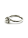 Bague Solitaire bague or blanc et diamants 0,59 ct 58 Facettes