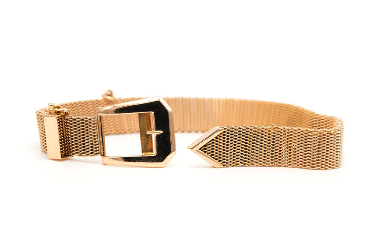 Bracelet Bracelet Art Déco en or jaune 58 Facettes 23027