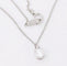 Collier Collier solitaire en platine Tiffany & Co. serti d'un diamant J/VS1 de 0,28 carat (0,28 carat). 58 Facettes