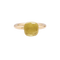 Bague 51 Bague Pomellato, "Nudo", petit modèle, quartz citron. 58 Facettes 34805