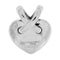 Pendentif CHAUMET - Pendentif Coeur LIENS Or Blanc avec Diamants 58 Facettes