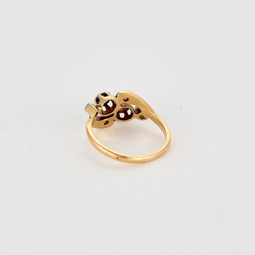 Bague 46 Bague Ancienne 58 Facettes LP1170