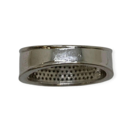 Bague 50 Bague or blanc et diamants 58 Facettes 330085406