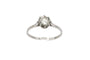 Bague 60 Bague ancienne en platine avec un diamant taille ancienne de 1,35 ct 58 Facettes 9631