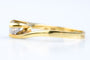 Bague solitaire diamant en or jaune