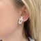 Boucles d'oreilles Boucles d'oreilles HERMÈS, "Audierne" en argent. 58 Facettes 34582