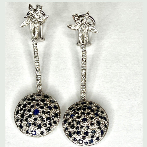 Boucles d'oreilles BOUCLES D'OREILLES DE STYLE ART DÉCO DE LA PÉRIODE 1935 58 Facettes Q143A(673)