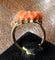 Bague 55 Bague or jaune, fleurs corail et brillants 58 Facettes 7245 A