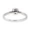Bague 53 Bague Solitaire Or blanc Diamant 58 Facettes 2673349CN