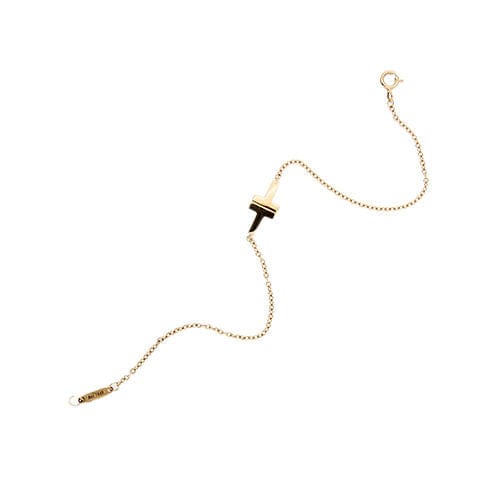 Tiffany & Co. - Bracelet Double T en or rose