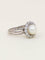 Bague 50 Bague marguerite or blanc perle diamants 58 Facettes 1186.3
