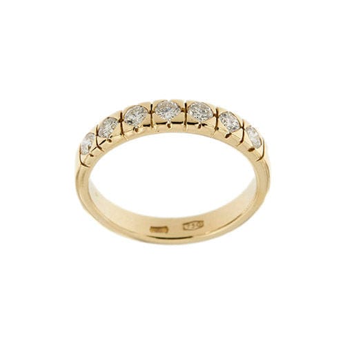 Bague 55 Bague Rivière diamants 0,56 ct 58 Facettes 35265