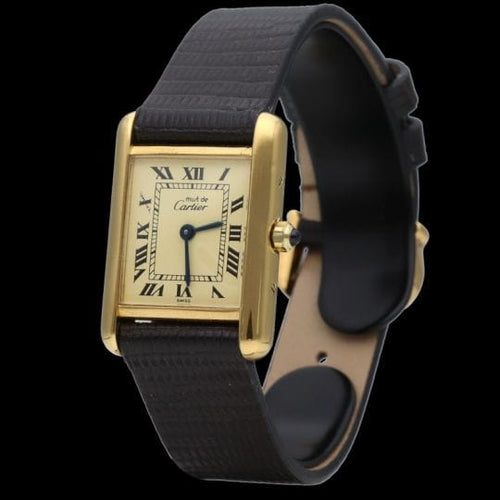 Cartier Montre Tank Vermeil