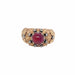 Bague 55 Bague en or et diamants rubis Mario Buccellati 58 Facettes