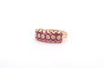 Bague Bague vintage rubis et diamants en or 18k 58 Facettes 26374