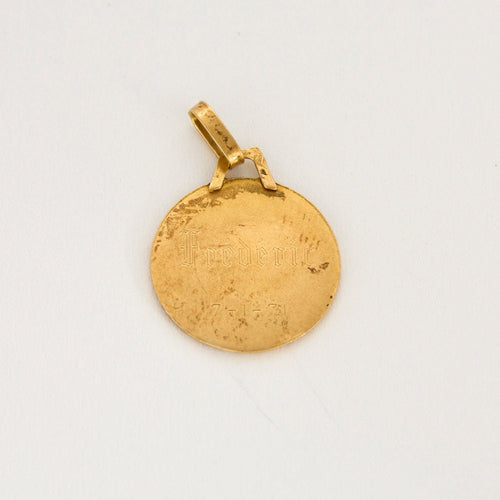 Pendentif Médaille Saint Christophe 58 Facettes RSY0394