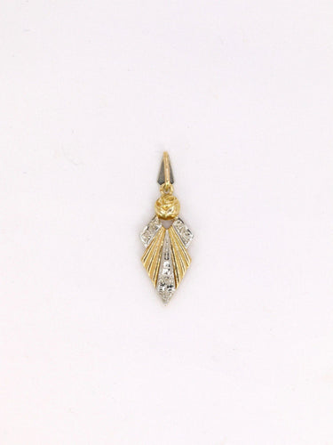 Pendentif Pendentif Art Déco 2 ors 58 Facettes J411