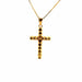 Pendentif Pendentif Croix or jaune 58 Facettes 2-PEA2-GS37725