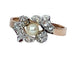 Bague 50 Bague en or, diamants et perle 58 Facettes AB568