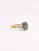 Bague 57 Bague marguerite ancienne, diamants taille rose 58 Facettes J306