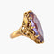 Bague 49.5 / Or Jaune / Améthyste BAGUE MARQUISE "FANTASY" OR & AMETHYSTE 58 Facettes BO/220018 RIV