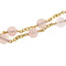 Bracelet Bracelet Or jaune Quartz rose 58 Facettes 28141B