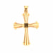 Pendentif Pendentif Croix Or Jaune 58 Facettes PE-GS35650-2