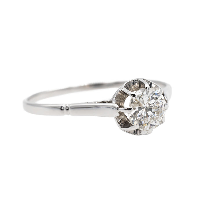 Bague Solitaire Platine Diamant