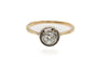 Bague Antique solitaire gold ring with an old-cut diamond 58 Facettes 11548