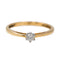Bague 53 Bague Solitaire Or jaune Diamant 58 Facettes 2663189CN