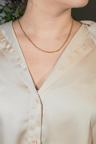 Collier Collier Maille forcat Or jaune 58 Facettes 4665395CN