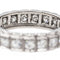 Bague 52 Bague Alliance Or blanc Diamant 58 Facettes 2961026CN
