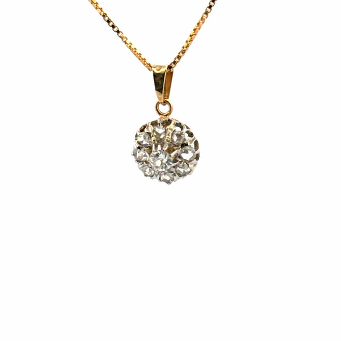 Pendentif Pendentif Or Jaune 18k & Diamants 58 Facettes 2A1PE-GS34765-3