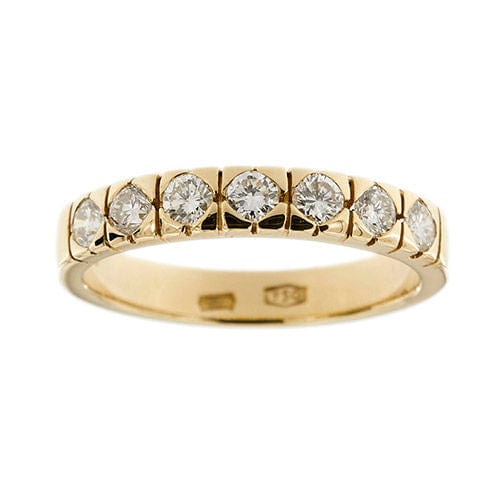 Bague 55 Bague Rivière diamants 0,56 ct 58 Facettes 35265