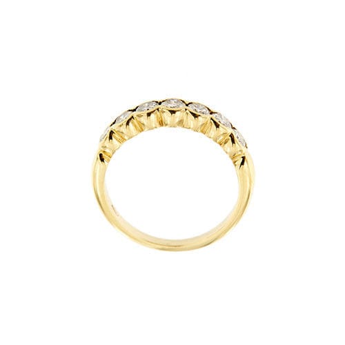 Bague Riviera avec diamants de 0,58 ct