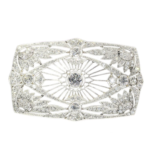 Broche Fusion élégante : broche édouardienne et Art déco 58 Facettes 20302-0004