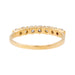 Bague 55 Bague Demi alliance Or jaune Diamant 58 Facettes 2697387CN