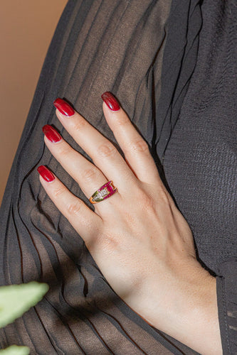 Bague 54 Bague Or jaune Rubis 58 Facettes 2711713CN