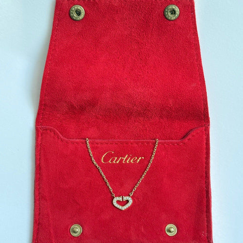 Collier CARTIER - Collier Or jaune et diamants 58 Facettes