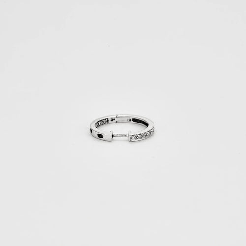 Boucles d'oreilles Boucles D'oreilles Demi-Créoles Or & Diamants 58 Facettes BO/240005