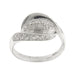 Bague 53 Bague bandeau avec diamants 58 Facettes 33708