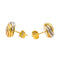Boucles d'oreilles Cartier Boucles d'oreilles Puces Trinity Or jaune, Or blanc, Or rose 58 Facettes 4343882CN